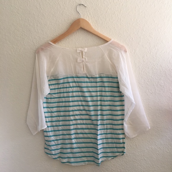 Lauren Conrad striped top - Picture 3 of 4
